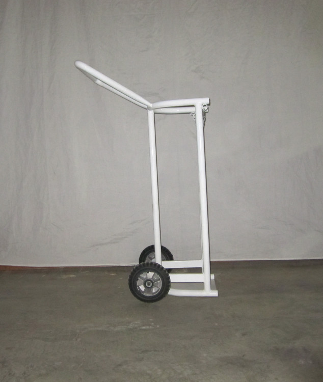 ترولی با کیفیت2 چرخ حمل بالن اکسیژن صنعتی MENZ.