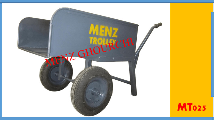 فرغون 2 چرخ بلوک زنیMENZ. با تایر فرغونی2.