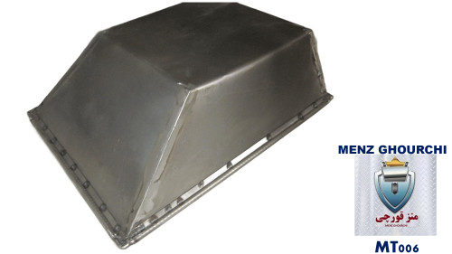 سینی ۱.۵ میل واقعی فرغون MENZ قورچی، ساختهشده از ورق فولادی مقاوم با طراحی صنعتی