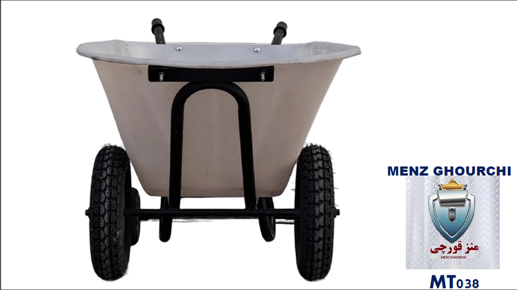 فرغون صنعتی ۴ چرخ MENZ برای قصابی و کشتارگاه با شاسی مقاوم