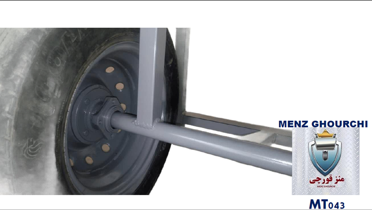 فرغون صنعتی حمل بتن MENZ ویژه خط تولید بلوکزنی.