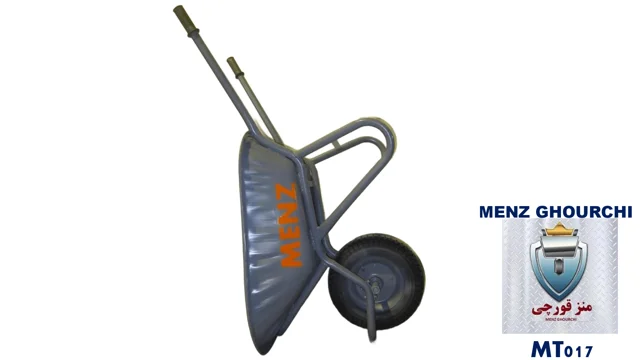 رغون باغبانی MT017 برند MENZ GHOURCHI با کفی عمیق و بدنه خاکستری